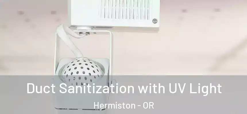  Duct Sanitization with UV Light Hermiston - OR